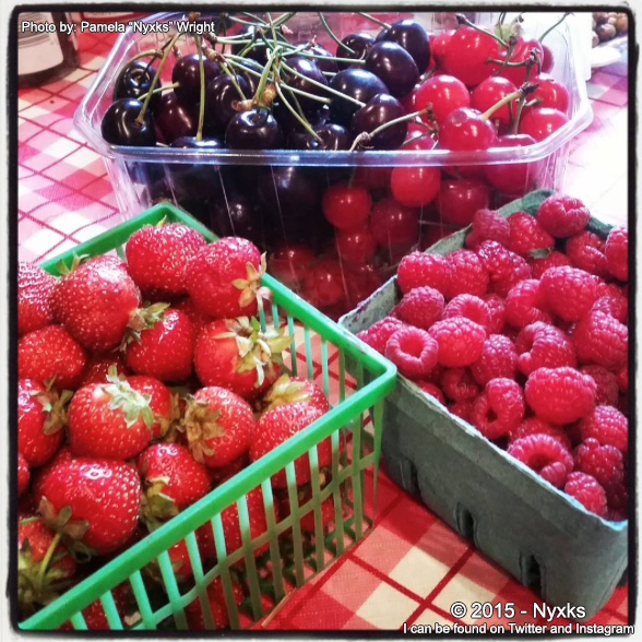 Farmers Market Berries - 2015
